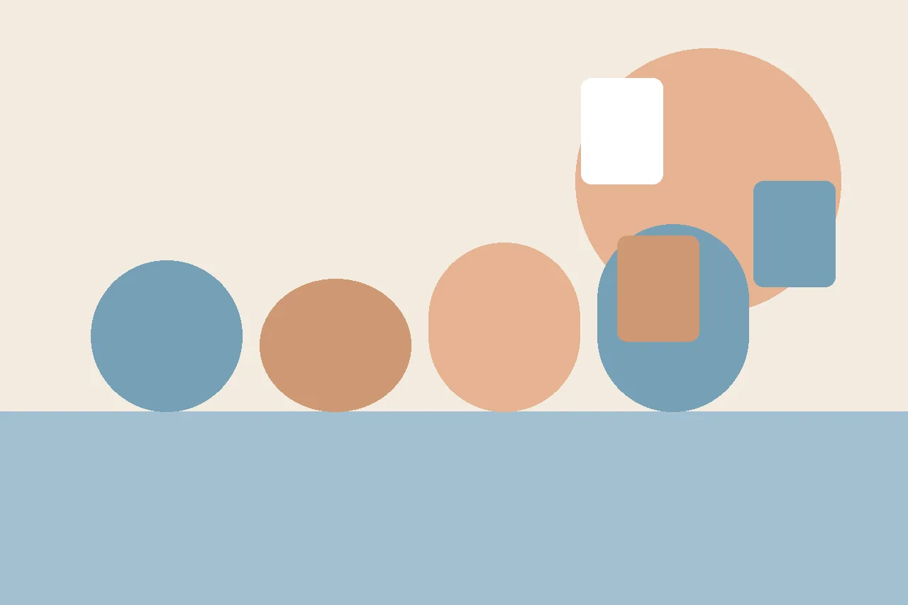 Abstract illustration representing a safe reporting route for an autistic student who is being teased at school.