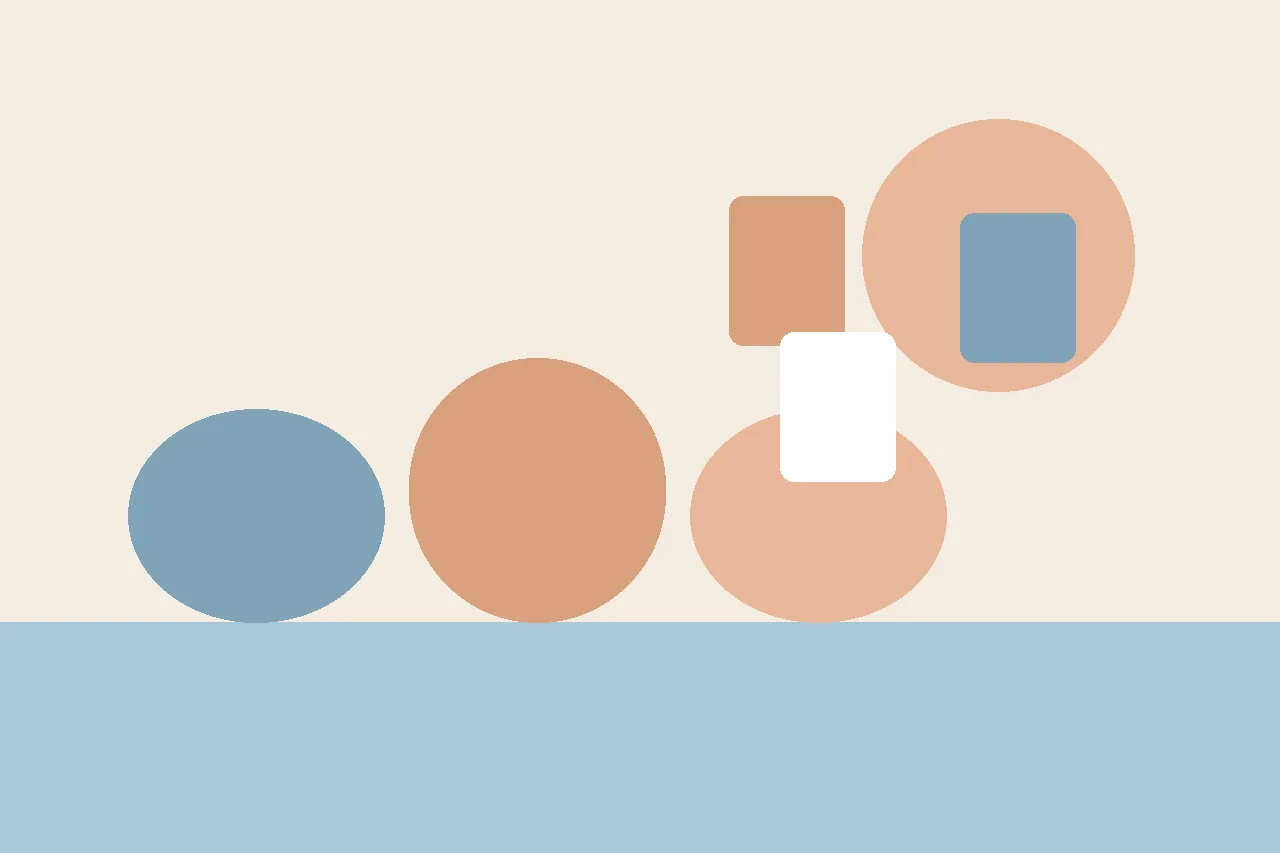 A flat illustration of two side-by-side pages, one laid out as a picture book spread and one as a newsletter column, representing story and article formats.