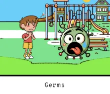 Germs Social Story Card